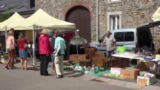 Brocante en rommelmarkten in de Belgische Ardennen [upl. by Teddman]