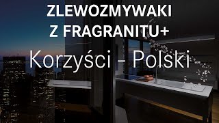 Zlewozmywaki z Fragranitu Franke  Korzyści  Polski [upl. by Zednanref]