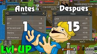 TibiaME en Español  ¡Subir rápido al nivel 15 Free2Play [upl. by Alsi413]