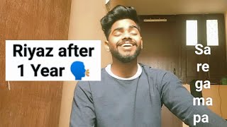 Riyaz after 1 Year 🗣️  KR Srivastava  Vocal training vocals riyaz classicalmusic saregamapa [upl. by Betti]