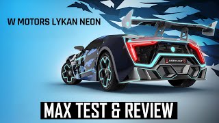 Max Test amp Review  W Motors Lykan Neon Edition  Asphalt 9 Legends [upl. by Ednutabab]