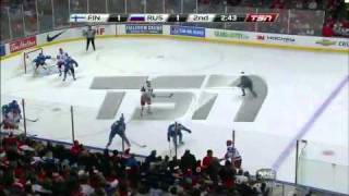 World Juniors Finland vs Russia 1211 [upl. by Pollie468]