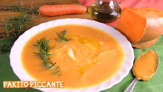 VELLUTATA DI ZUCCA E CAROTE Deliziosa • Ricetta di Pakitopiccante [upl. by Enitram583]