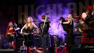 Celtica Pipes Rock  LIVE Teil 1  Highlandgames 2011  Angelbachtal [upl. by Daht]