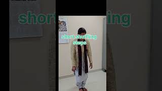 PARKINSONS GAIT SHUFFLING FESTINANT GAIT DEMONSTRATION  MBBS [upl. by Draw33]