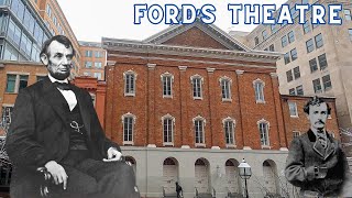 FORDS THEATRE site of Lincolns assassination [upl. by Chilcote141]