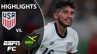 Ricardo Pepi ON FIRE in USMNTs win vs Jamaica  CONCACAF World Cup Qualifying Highlights  ESPN FC [upl. by Azil190]