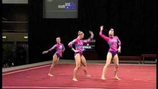 ACROGYM WK 2006 TRIO AUSTRALIË BALANS [upl. by Heindrick329]