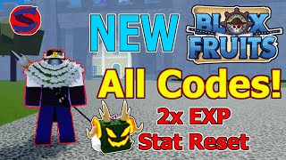 BLOX FRUITS CODES 2X EXP 2024 ALL WORKING 1 HOUR OCTOBER [upl. by Kassaraba]