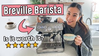 Breville Barista Express Review I How to use a beginners guide☕ [upl. by Olcott]