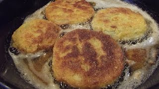 Fried Green Tomatoes  Heirloom Recipe  The Hillbilly Kitchen [upl. by Yup453]