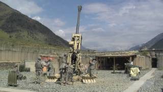 M777 Howitzer Firing Bravo Battery 3321 HD Video 1 [upl. by Yrred51]