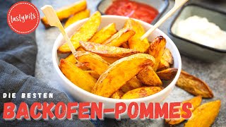 Die besten Pommes im Backofen  kennst Du DIESEN Trick 🍟 [upl. by Ardekan]