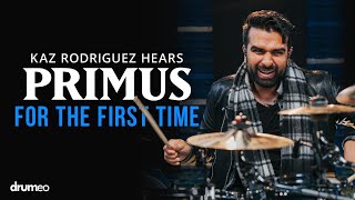 Kaz Rodriguez Hears Primus For The First Time [upl. by Onabru]