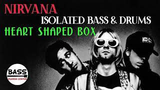 Nirvana  Heart Shaped Box  Isolated Bass and Drums [upl. by Attiuqal441]