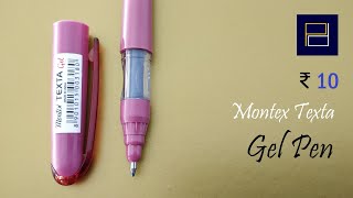 Montex Texta Gel Pen an INR 10 Pen  668 [upl. by Pironi]