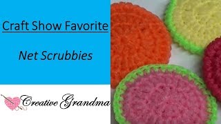 How to Crochet A Dish Scrubby Craft Show Favorite [upl. by Bette-Ann]