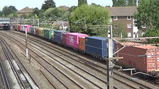 4L44 Trafford Park to London Gateway passes South Kenton [upl. by Bathsheb596]