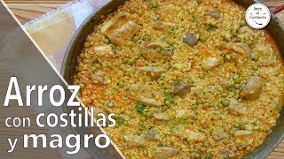 Arroz con costillas y magro Saca el Cucharón [upl. by Alial]