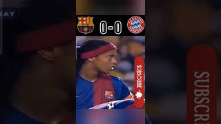 Barcelona VS Bayern Munichen 2006 Ronaldinho Rockets free Kick youtube shorts football [upl. by Savage]