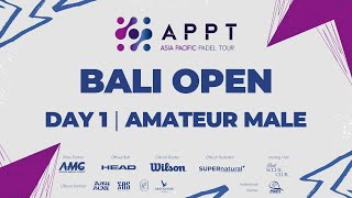 APPT BALI OPEN 2024  AMATEUR MALE  FIRST ROUND  Farrar  Ellis vs Kozin  Kokorelis [upl. by Ailey]