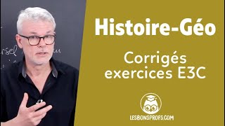 Corrigés dexercices EC en HistoireGéographie  1ère  Les Bons Profs [upl. by Ennovad]