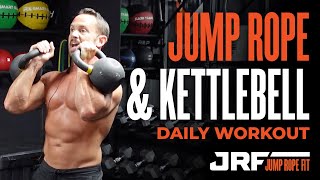 Jump Rope amp Kettlebell Rep Workout [upl. by Neumann]