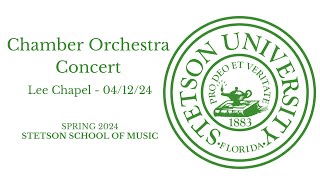 Chamber Orchestra Lee Chapel 41224 [upl. by Aicilev231]