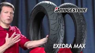 Bridgestone Exedra Max Motorcycle Tire at BikeBanditcom [upl. by Inor]