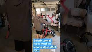 GMWD Lateral Raise Machine macs 5280 gym [upl. by Kendry337]