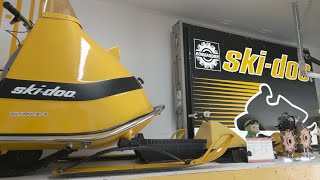 Danny Carruthers vintage Bombardier SkiDoo collection [upl. by Atinar]