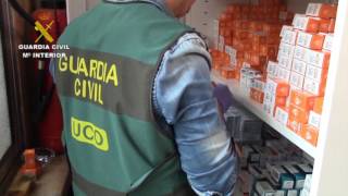 Operación Dianu Operaciones de la Guardia Civil UCO [upl. by Euqinim]