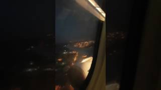 Tunisair A320 Turbulence Landing Monastir Airport [upl. by Mac]