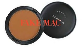 FAKE VS REAL MAC POWDER [upl. by Salomon344]