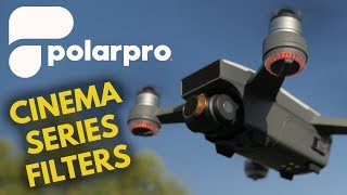 PolarPro Cinemas Series Filter for DJI Spark [upl. by Enuahs273]