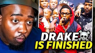 JiDion Witnesses Kendrick Lamar Crip Walk on Drakes Grave [upl. by Joacima]