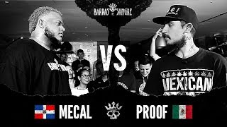 BDS 3 Mecal 🇩🇴 vs Proof 🇲🇽  Batallas Escritas   Host JKE  Crew Peligrosos [upl. by Pollack]