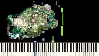 Pikmin2 Perplexing Pool Tutorial Piano [upl. by Dimitry37]