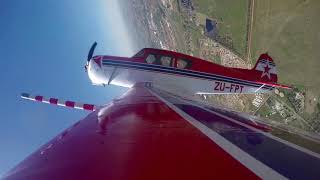 Flying aerobatics in a Yak 18T [upl. by Nirrol]