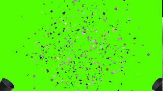 Confetti  Green Screen Effect [upl. by Sacul575]