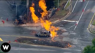 Most Terrifying Catastrophic Failures Moments Caught On Camera Filmed Seconds Before Disaster [upl. by Mirth]