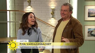 Steffo får bekänna färg quotDet här var ju asbraquot  Nyhetsmorgon TV4 [upl. by Lucic]