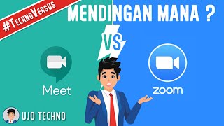 Google Meet Vs Zoom Apa aja sih bedanya TechnoVersus [upl. by Jadda]