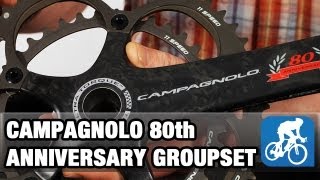 Campagnolo 80th Anniversary Groupset Unboxing [upl. by Mcintyre704]