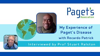 Mr Recardo Patrick explains his experience of Pagets Disease of Bone to Prof Stuart Ralston [upl. by Derfla823]