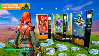 COMO SON LAS SKINS DETRAS DE SU MASCARA fortnite skin [upl. by Caterina]