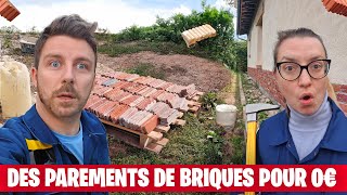 On FABRIQUE nos PAREMENTS DE MUR  TRAVAUX RENOVATION MAISON EP 36 [upl. by Meyeroff68]