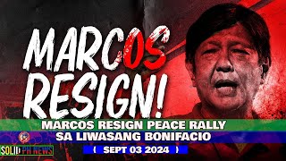 LIVE Marcos Resign Prayer Rally sa Liwasang Bonifacio  September 2 2024 [upl. by Sami]