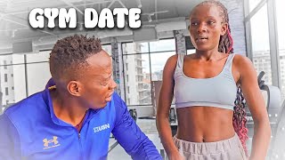 GYM WORKOUT DATE with Bebi 😍  Oga Obinna amp Dem wa Facebook [upl. by Andre]