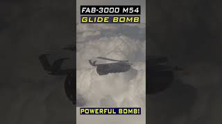 Russias Powerful FAB 3000 Glide Bomb in Action militarytechnology glidebomb [upl. by Euqinot]